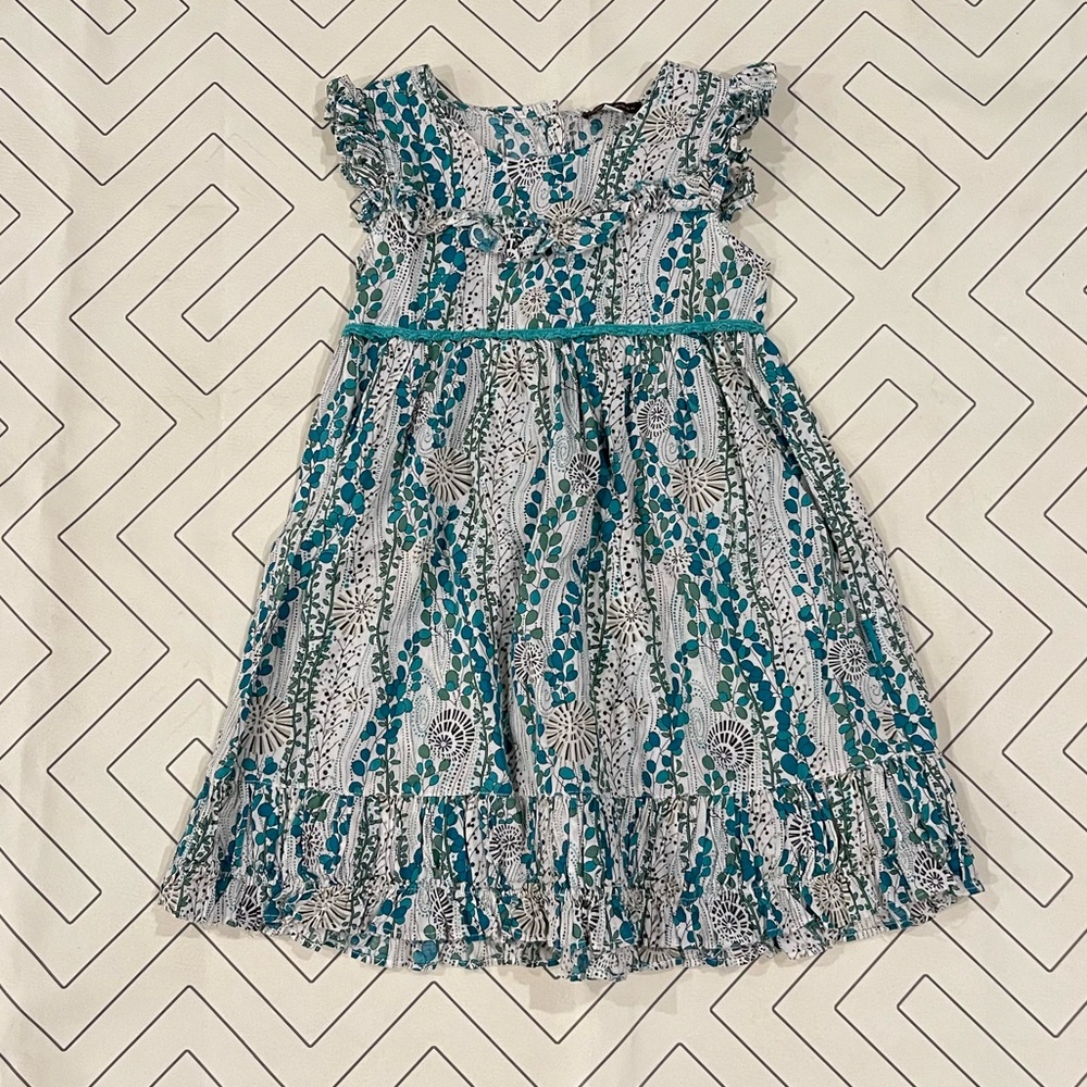 Rabbit Moon Pattern Dress